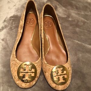 Tory Burch Cork Ballet Flats